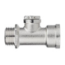 Тройник под манометр ВР-ВР-НР 1/2" х 1/4" х 1/2" с ограничителем MPF