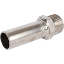Пресс вставка переходная из нержавеющей стали НР 22х3/4" Rommer_2