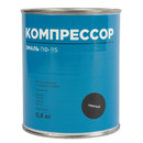 Эмаль ПФ-115 Компрессор черная глянцевая 0,8кг