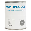 Грунт-эмаль по ржавчине 3в1 Компрессор серая глянцевая 0,8кг_2
