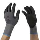 Перчатки полиэфирные с микронитриловым покрытием размер ХL Jeta Safety_2