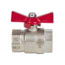 Кран шаровой ВР 1" бабочка TEBO