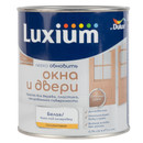 Краска для окон и дверей Luxium (база BW) полуматовая 0,75л