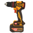 Шуруповерт ударный бесщеточный 2х2Ач 42В Ingco CIDLI429982_2