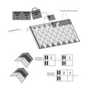 Черепица коньково-карнизная Docke Eurasia кварц 11/22м