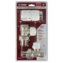 Набор для подключения радиатора 3/4" прямой TEBO_2