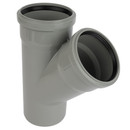 Тройник канализационный 110х110мм 45° Ostendorf