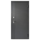 Дверь входная металлическая Ferroni Гарда сатин графит\эмалит белый 960мм правая_2