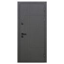 Дверь входная металлическая Ferroni Smart 4 муар янтарь\эмалит белый 960мм правая