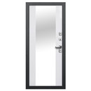 Дверь входная металлическая Ferroni Isoterma антик серебро\эмалит белый 960мм правая_2