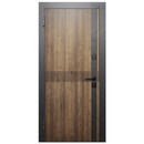 Дверь входная металлическая Ferroni Вуд Вертикаль дуб кантри\сатин белый 860мм левая_2