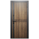 Дверь входная металлическая Ferroni Вуд Вертикаль дуб кантри\сатин белый 960мм правая_2