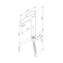 Смеситель для раковины Am.Pm Gem F90A92000 хром