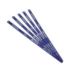 Полотно для ножовки по металлу 18 зубьев биметалическое 300мм 5шт Workpro_2