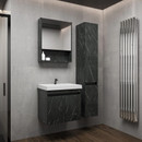 Шкаф пенал подвесной Garda Izeo 30см креатель_2