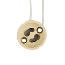 Патрон для галогеновой лампы керамический GU10 белый ЭРА_2