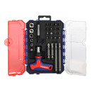 Отвертка-трещотка T-образная с битами 28 предметов Workpro_2