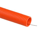 Труба гофрированная ПНД 32мм с протяжкой оранжевая 25м УралПак_2