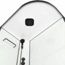 Душевая кабина левая Domani-spa Delight Slim низкий поддон 120х80см стекло матовое 4м_2