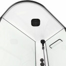 Душевая кабина правая Domani-spa Delight Slim низкий поддон 120х80см стекло матовое 4мм_2