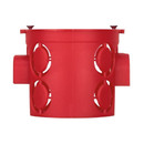 Коробка установочная 68х62мм для сплошных стен с соединителем TDM_2