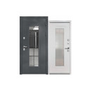 Дверь входная с терморазрывом Luxor Termo 7 букле графит/эмалит белый 960мм правая_2