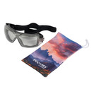 Очки защитные закрытые с прямой вентиляцией Strong Glass Росомз_2