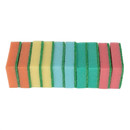 Губки для посуды поролон с абразивным слоем 9х6,5х2,7см 10шт OfficeClean_2