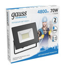 Прожектор светодиодный уличный 70Вт 6500К IP65 холодный белый свет Gauss_2