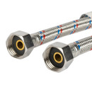 Гибкая подводка для воды 1/2" ВР-ВР 150см_2