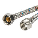 Гибкая подводка для воды 1/2" ВР-НР 120см_2