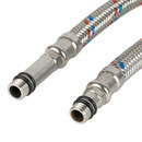 Гибкая подводка комплект для смесителя 60 см 2 шт_2