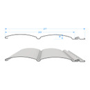 Сайдинг виниловый Docke Premium БлокХаус 1,1х243мм сливки 3,6м_2