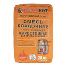 Кладочная смесь глино-шамотная для печей Терракот, 20 кг