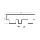 Черепица гибкая ТЕХНОНИКОЛЬ Финская Аккорд коричневый 3 м²