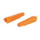 Дюбель полипропиленовый потайной тип U оранжевый 6х37 мм_3