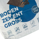 Наливной пол Bergauf Boden Zement Gross универсальный, 25 кг