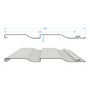 Сайдинг виниловый Docke Premium Корабельный брус 1,1х232мм халва 3,6м_3