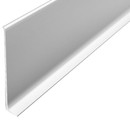 Плинтус алюминиевый Bonkeel ПЛ60 501л серебро люкс 2500х58,5х11,2 мм