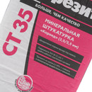 Штукатурка декоративная Церезит СТ 35 Короед зерно 2,5 мм, 25 кг