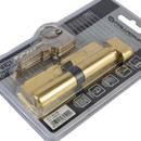 Цилиндровый механизм Palladium 90 45х45 мм ключ-вертушка латунь
