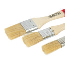 Набор кистей натуральная щетина, деревянная ручка 3шт Marta Мастер_3