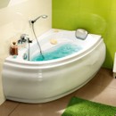 Ванна акриловая Cersanit Joanna 160x95см асимметричная правая_3