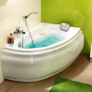 Ванна акриловая Cersanit Joanna 160x95см асимметричная правая_3