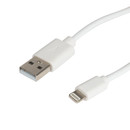 USB кабель для iPhone 5/5S/5C Rexant шнур 1м белый