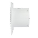 Вентилятор вытяжной D100 25дБ, 90м³/ч, с обратным клапаном SILENT Slim 4C DiCiTi белый