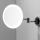 Зеркало косметическое WasserKraft K-1004 с подсветкой и увеличением