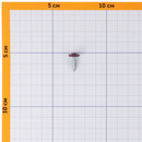 Саморез Yoko прессшайба шило 4,2х16 мм красное вино