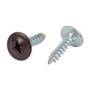 Саморез с прессшайбой шило 4,2х19мм коричневый шоколад (RAL 8017) Yoko_3