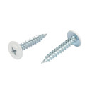 Саморез с прессшайбой шило 4,2х25мм белый (RAL 9003) Yoko_3